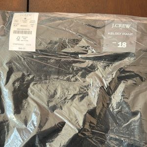 J Crew Kelsey Cotton flare pants